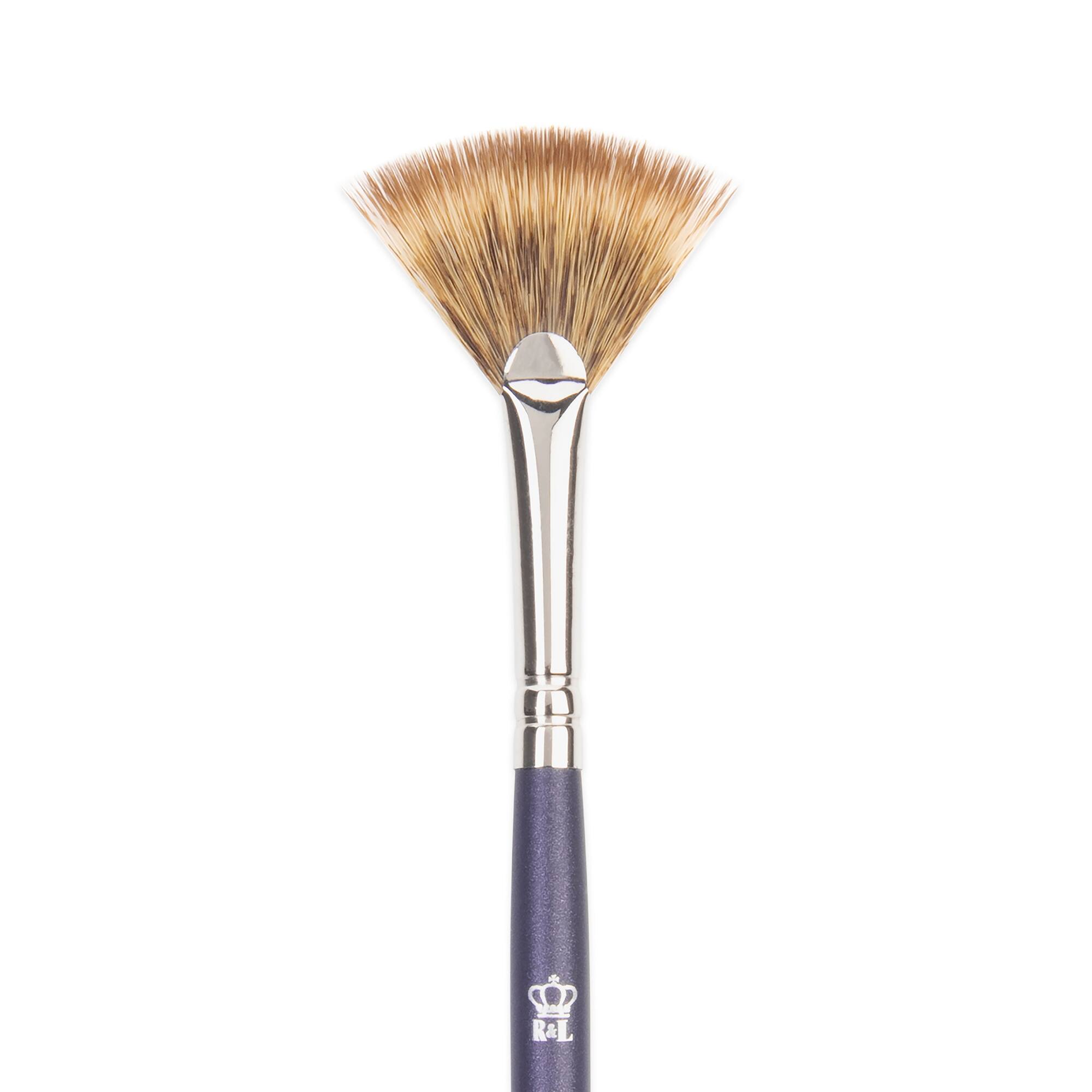 Royal & Langnickel® Sovereign™ Synthetic Long Handle Fan Blender Brush